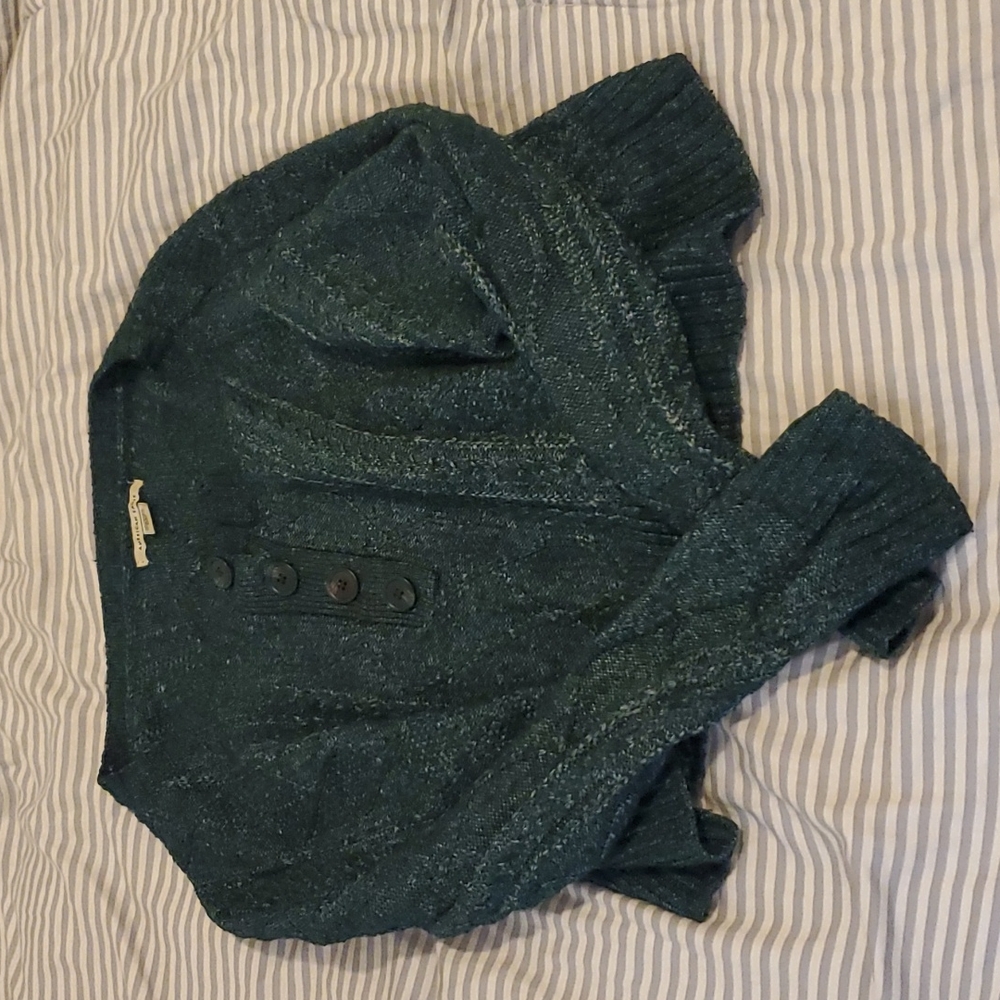 Forest green sweater